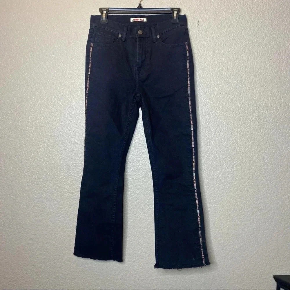 Johnny Was the Cropped Baby Boot jeans size 26